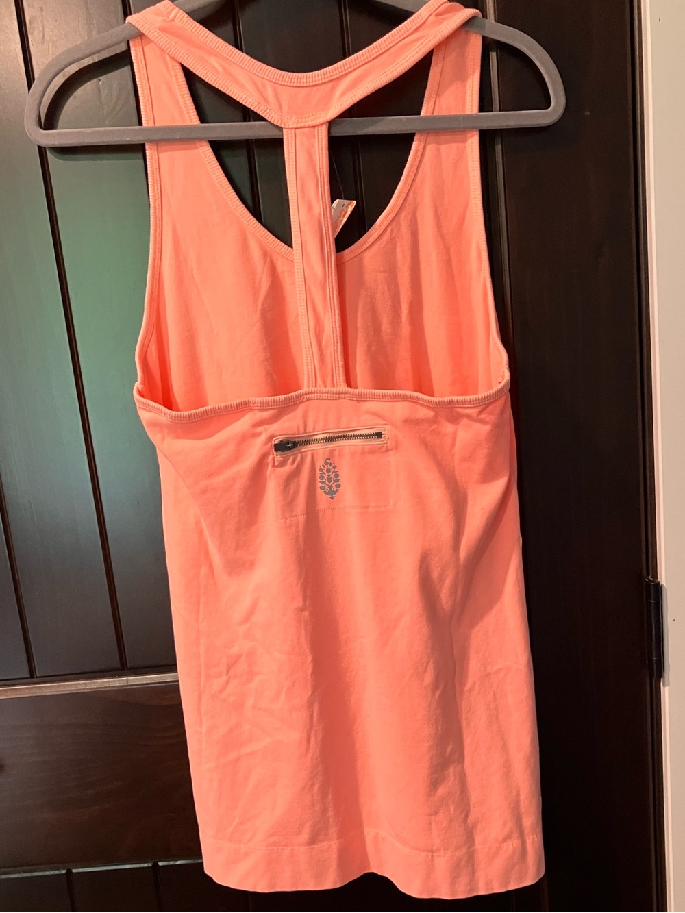 NWT Free People Movement Hot Shot Bare It All Set in Pastel Peach - Picture 8 of 9